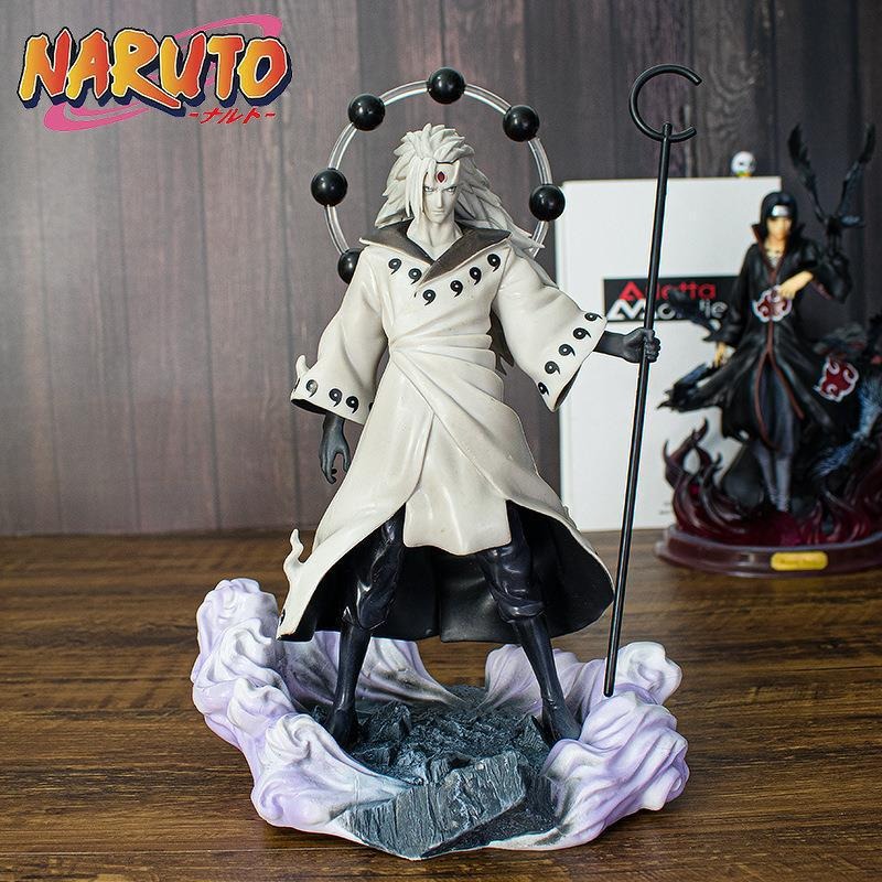 Dee Marvel Naruto Six Paths Immortal GK Uchiha Six Paths Ban Handmade Anime Surrounding Model