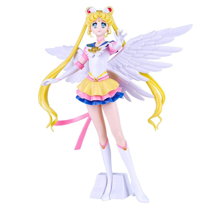 Dee Comic Society Beauty Girl Warrior Moon Hare Sailor Moon Standing Beauty Girl Handmade Anime Surrounding Model